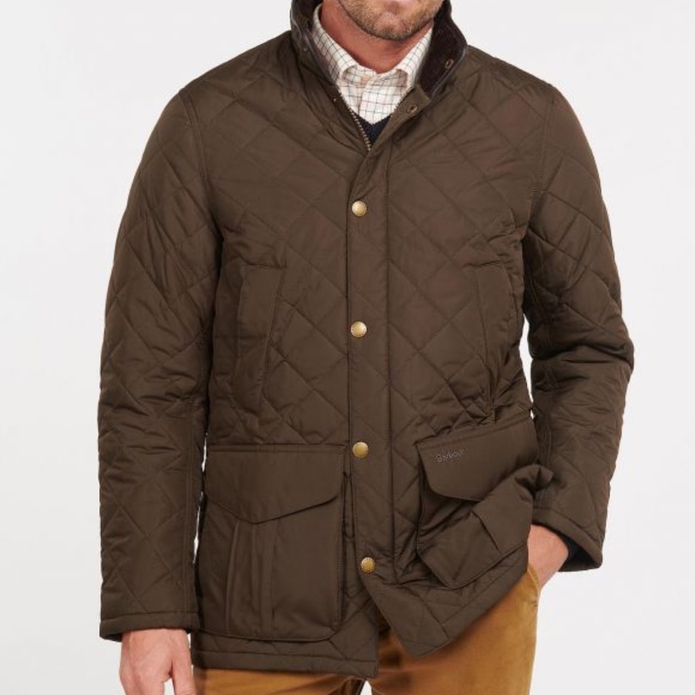New!!!!! Men Devon Quilted Jacket size L